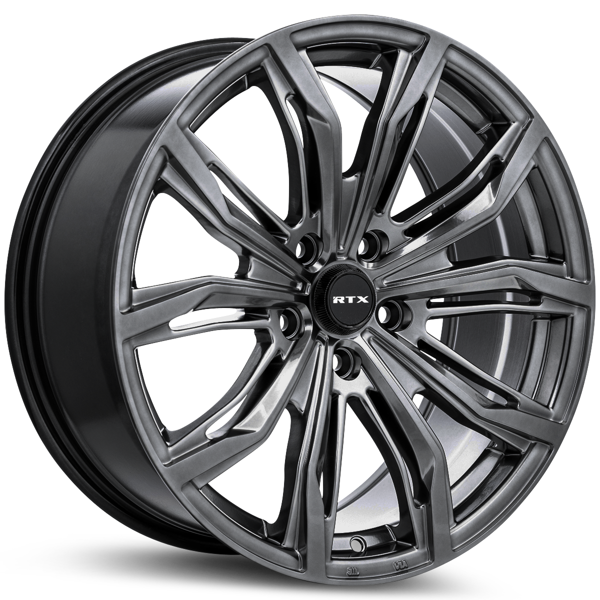 RTX Black Widow Hyper Black 18x8 +42 5x114.3mm 73.1mm– Wheelwiz RTX Black Widow Hyper Black 18x8 +42 5x114.3mm 73.1mm– Wheelwiz
