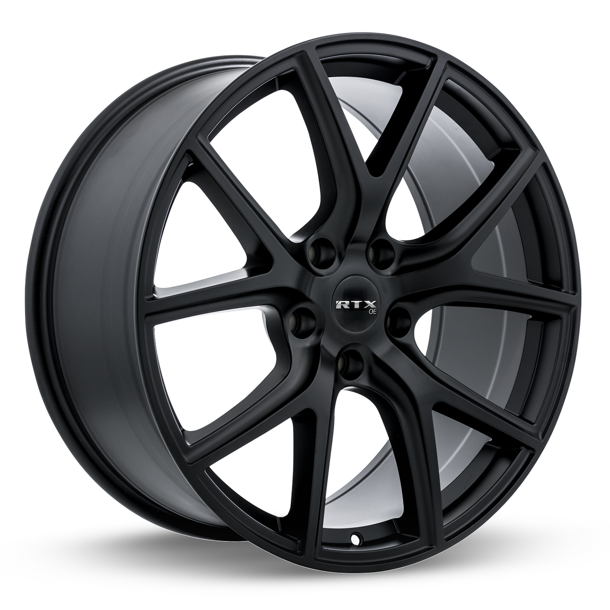 RTX CJ01 Satin Black 20x9 +35 5x127mm 71.5mm - Wheelwiz