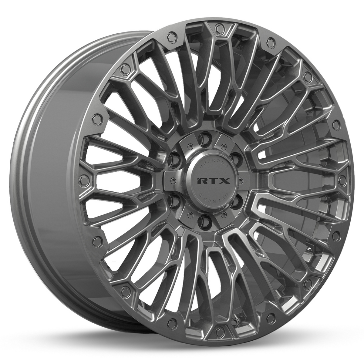 RTX Chaos Hyper Black 22x9 +18 6x135|6x139.7mm 106.1mm - Wheelwiz