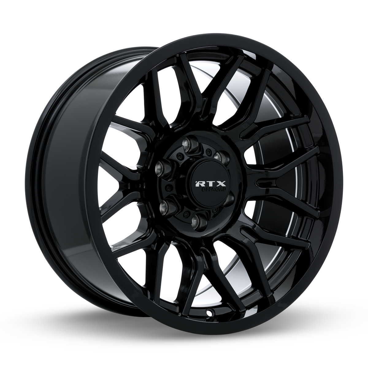 RTX Claw Gloss Black 20x10 -18 8x170mm 125mm - Wheelwiz
