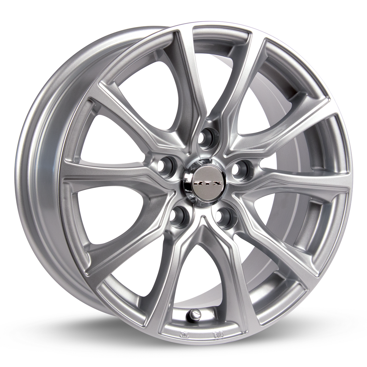 RTX Contour Silver 17x7.5 +40 5x114.3mm 64.1mm - WheelWiz