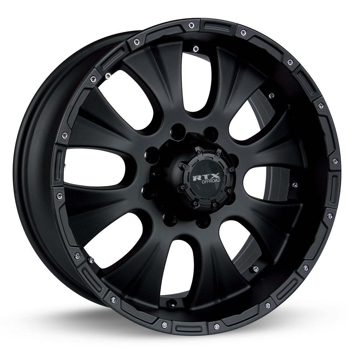 RTX Crawler Matte Black 17x8 +20 5x139.7mm 78.1mm