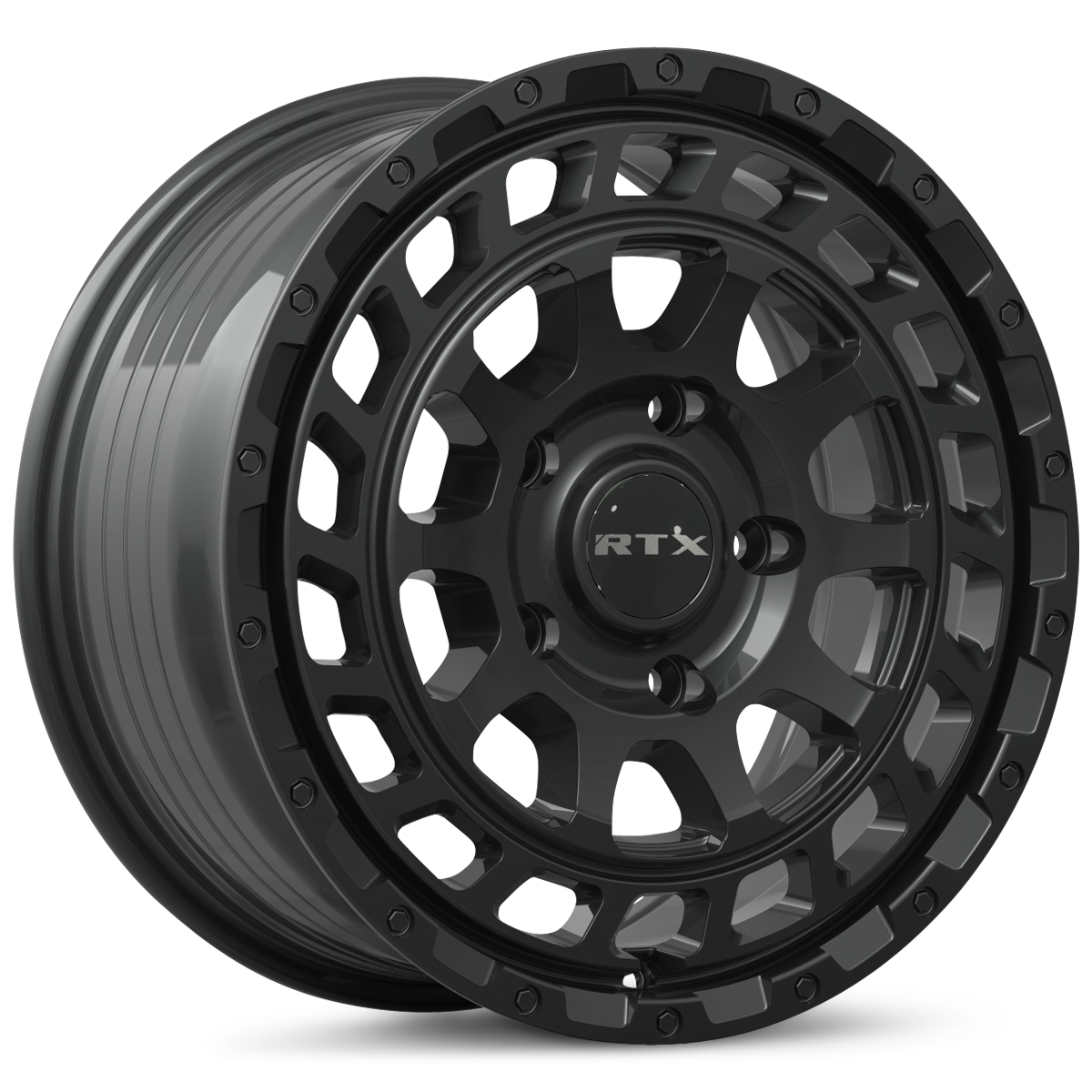 RTX Cyclone Satin Black 17x8 +40 5x114.3mm 73.1mm