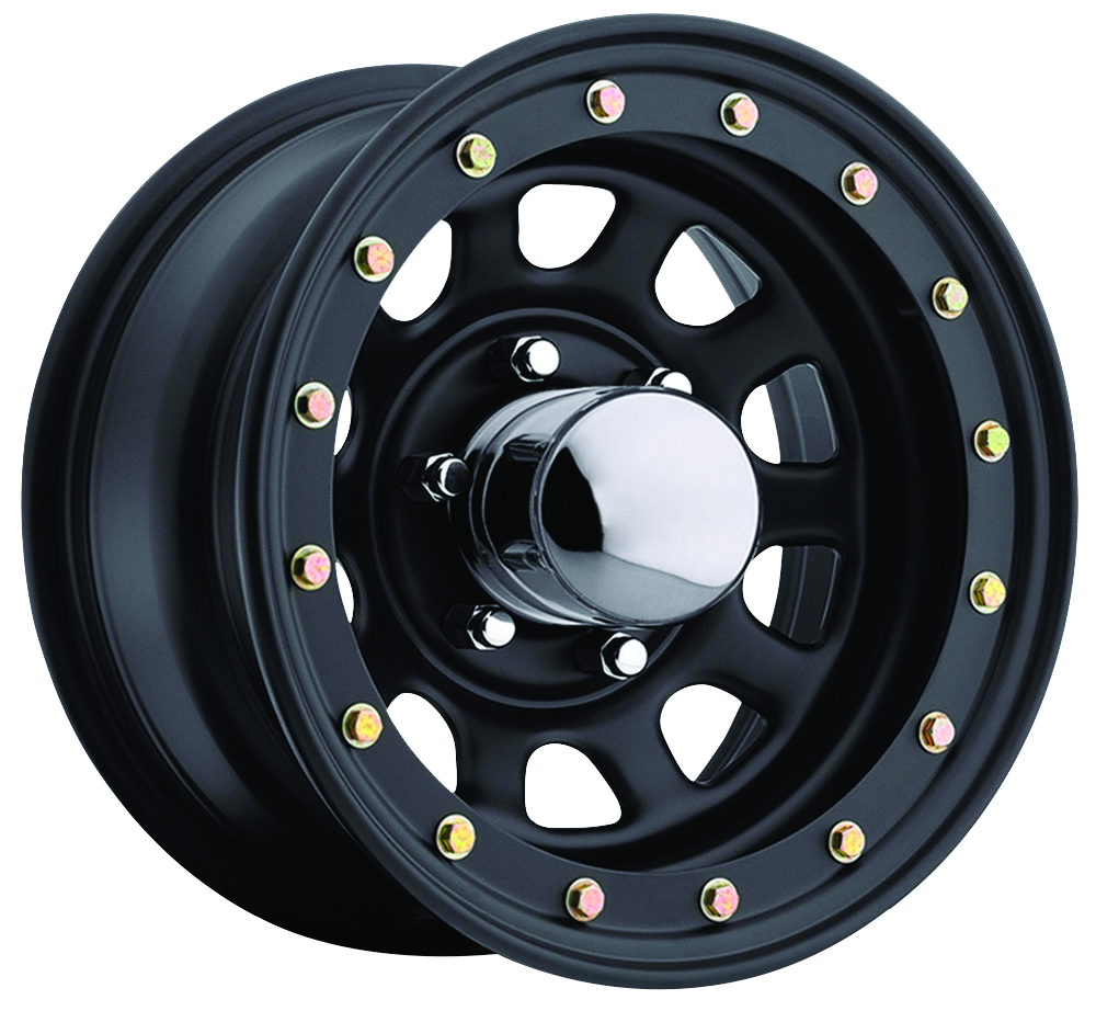 Steel Daytona Beadlock Black 15x10 -44 5x114.3mm 83.8mm