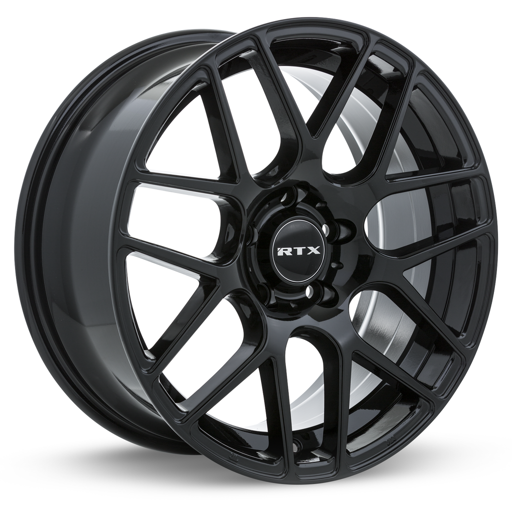 RTX Envy Gloss Black 20x8.5 +38 5x120mm 74.1mm– Wheelwiz