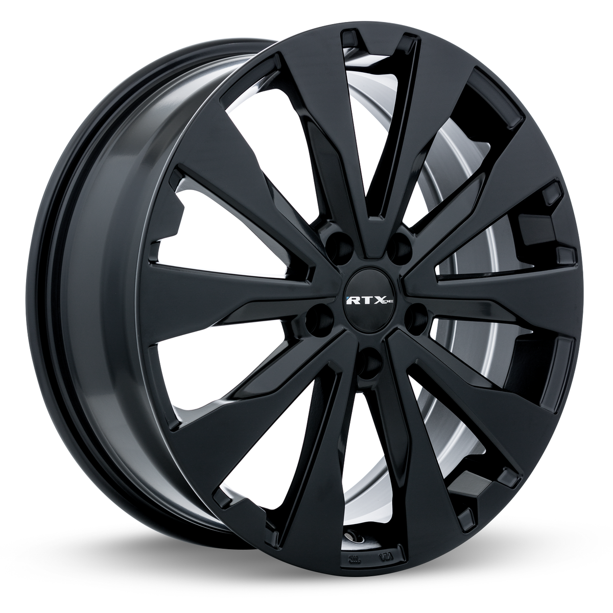RTX Estate Satin Black 17x7 +48 5x114.3mm 56.1mm - Wheelwiz