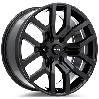 RTX FD01 Gloss Black 17x8.5 +30 6x135mm 87.1mm