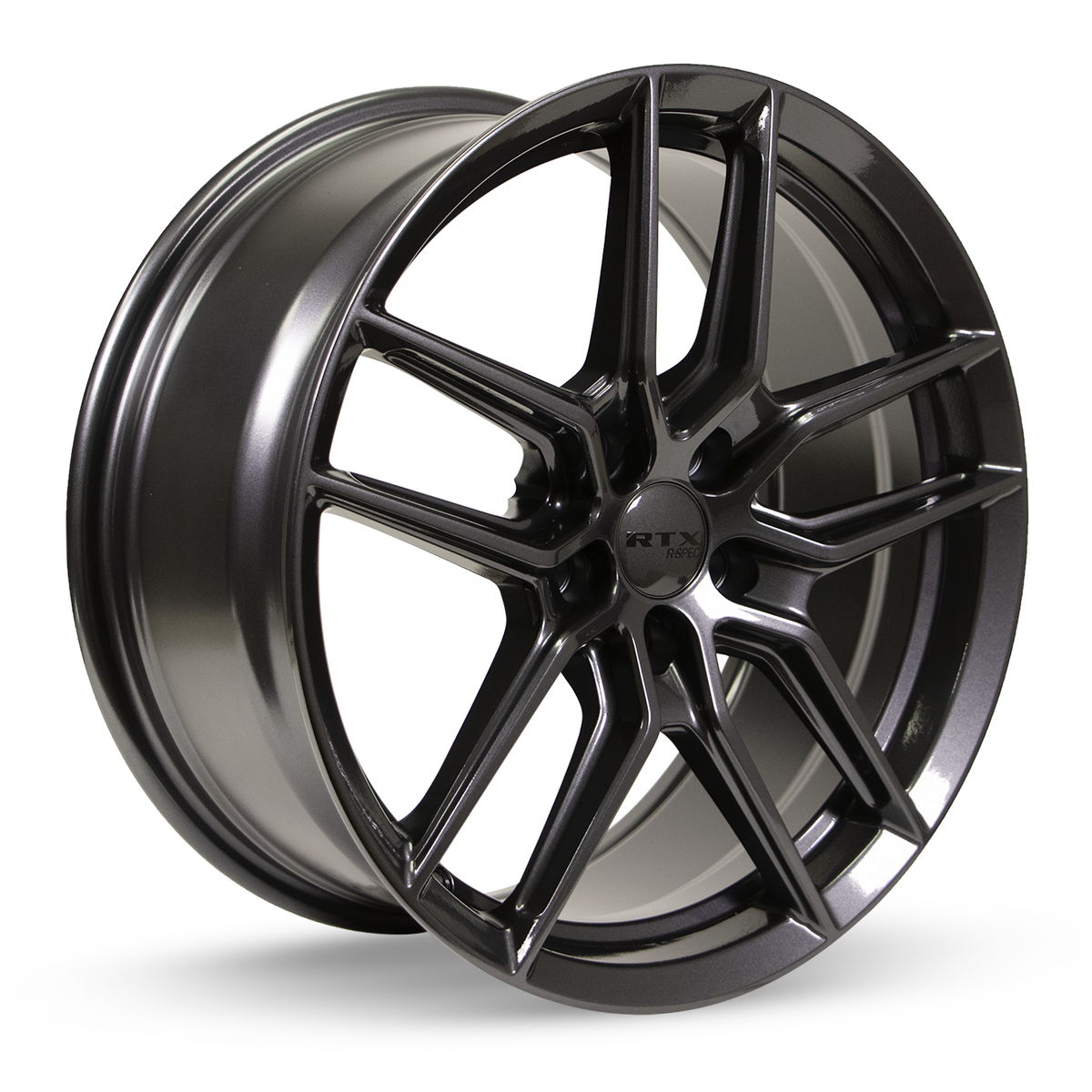 RTX FF05 Gunmetal 20x8.5 +40 5x114.3mm 73.1mm - WheelWiz