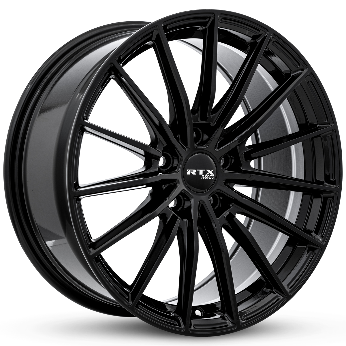 RTX FF15 Gloss Black 18x8 +40 5x114.3mm 73.1mm - Wheelwiz