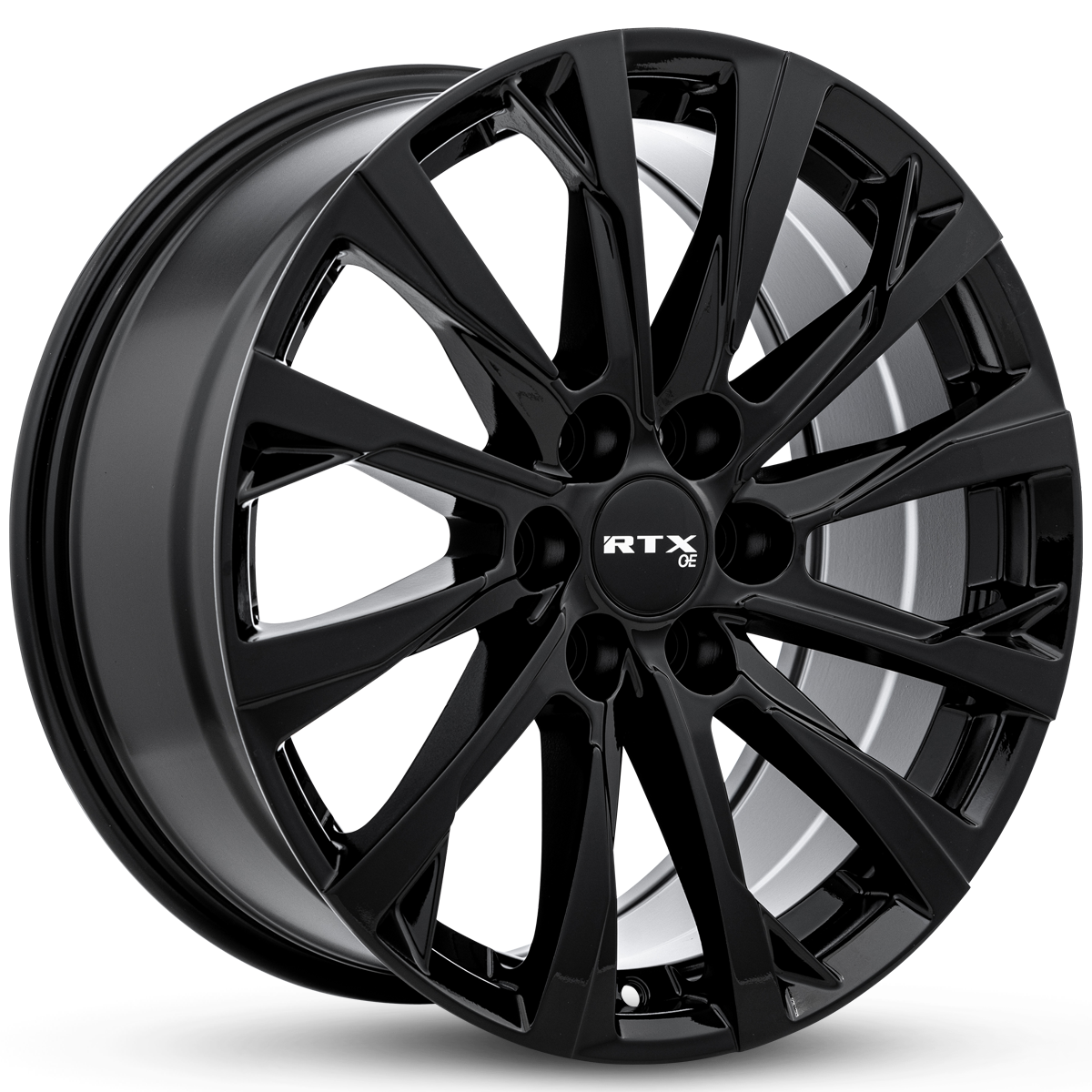 RTX GM03 Gloss Black 18x8 +35 6x120mm 67.1mm - Wheelwiz