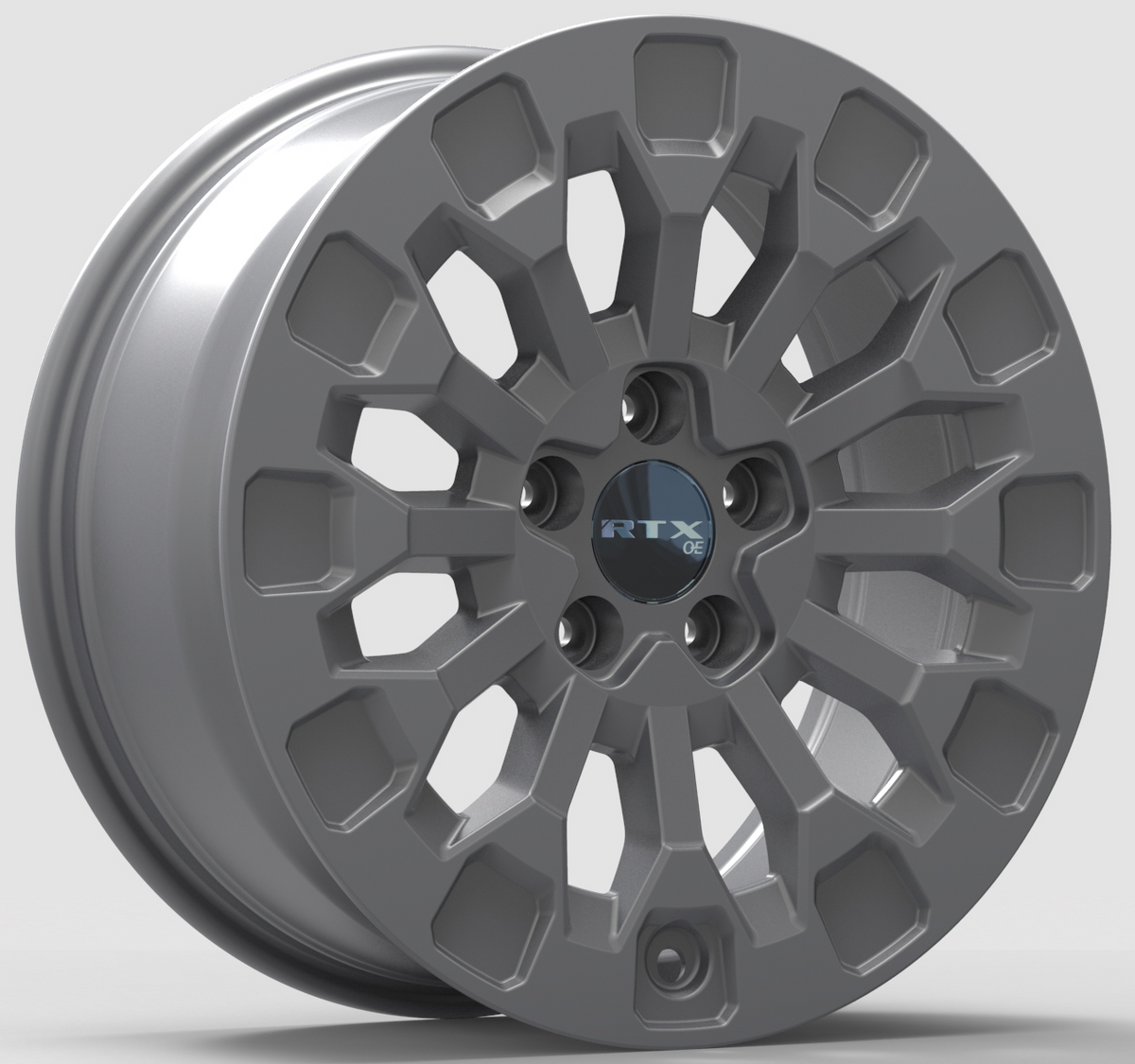 RTX HD04 Gunmetal 18x8 +40 5x114.3mm 64.1mm - Wheelwiz