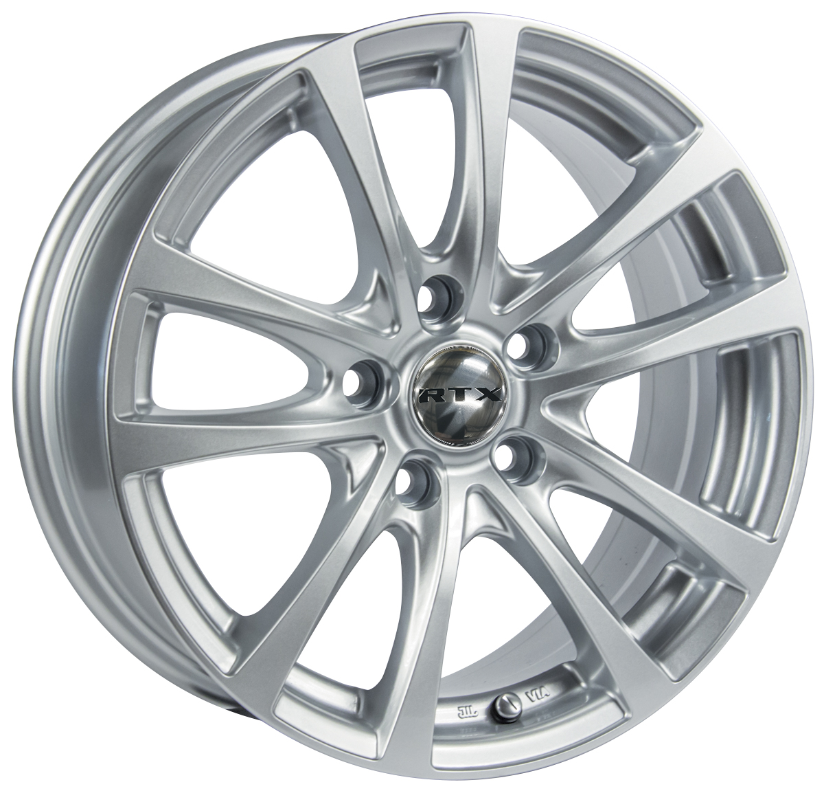 RTX IX002 Silver 15x6.5 +40 4x100mm 73.1mm