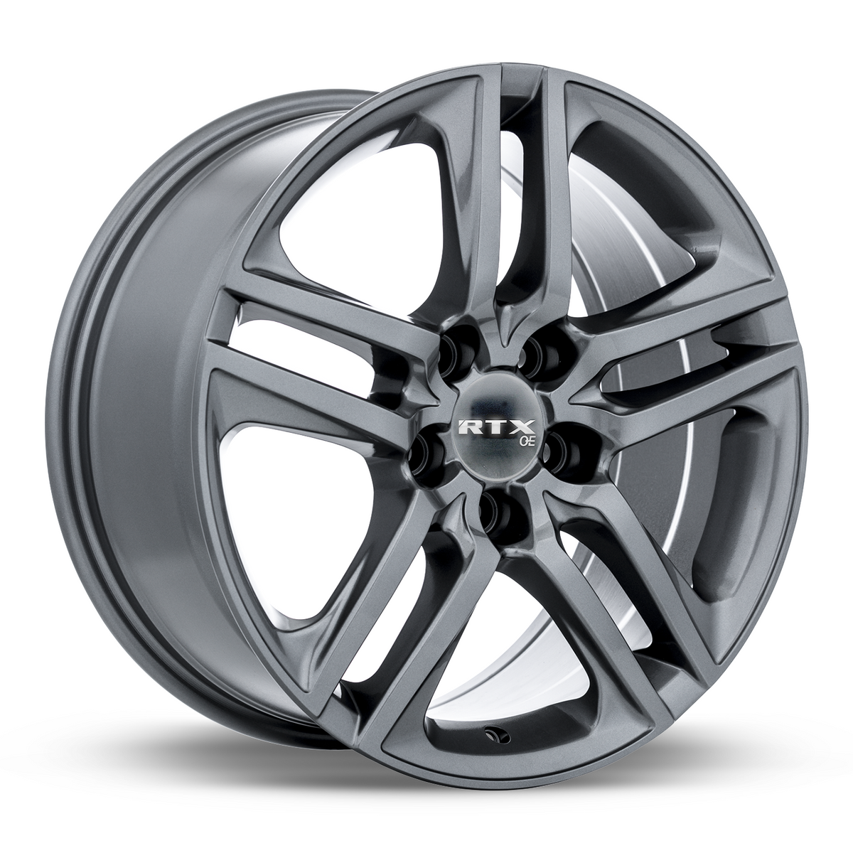 RTX Kita Gunmetal 18x8 +45 5x114.3mm 64.1mm - Wheelwiz
