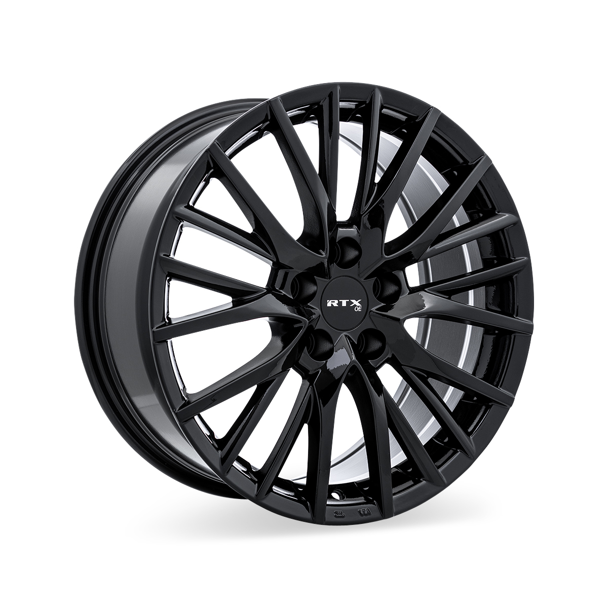 RTX Kyo Gloss Black 19x8 +35 5x114.3mm 60.1mm - Wheelwiz