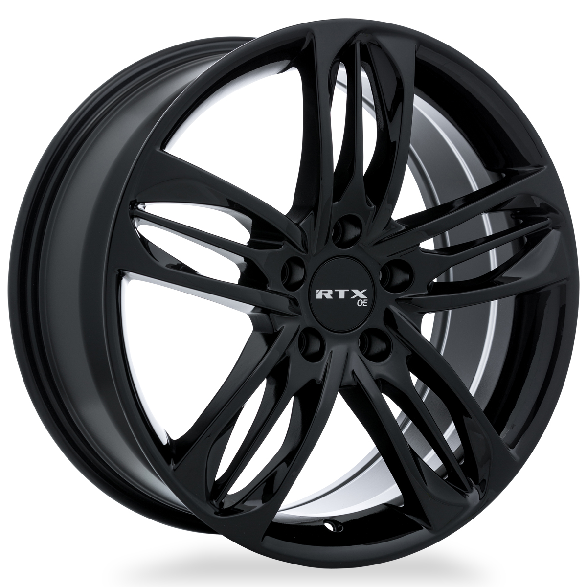 RTX Minato Gloss Black 20x9 +40 5x114.3mm 64.1mm - Wheelwiz