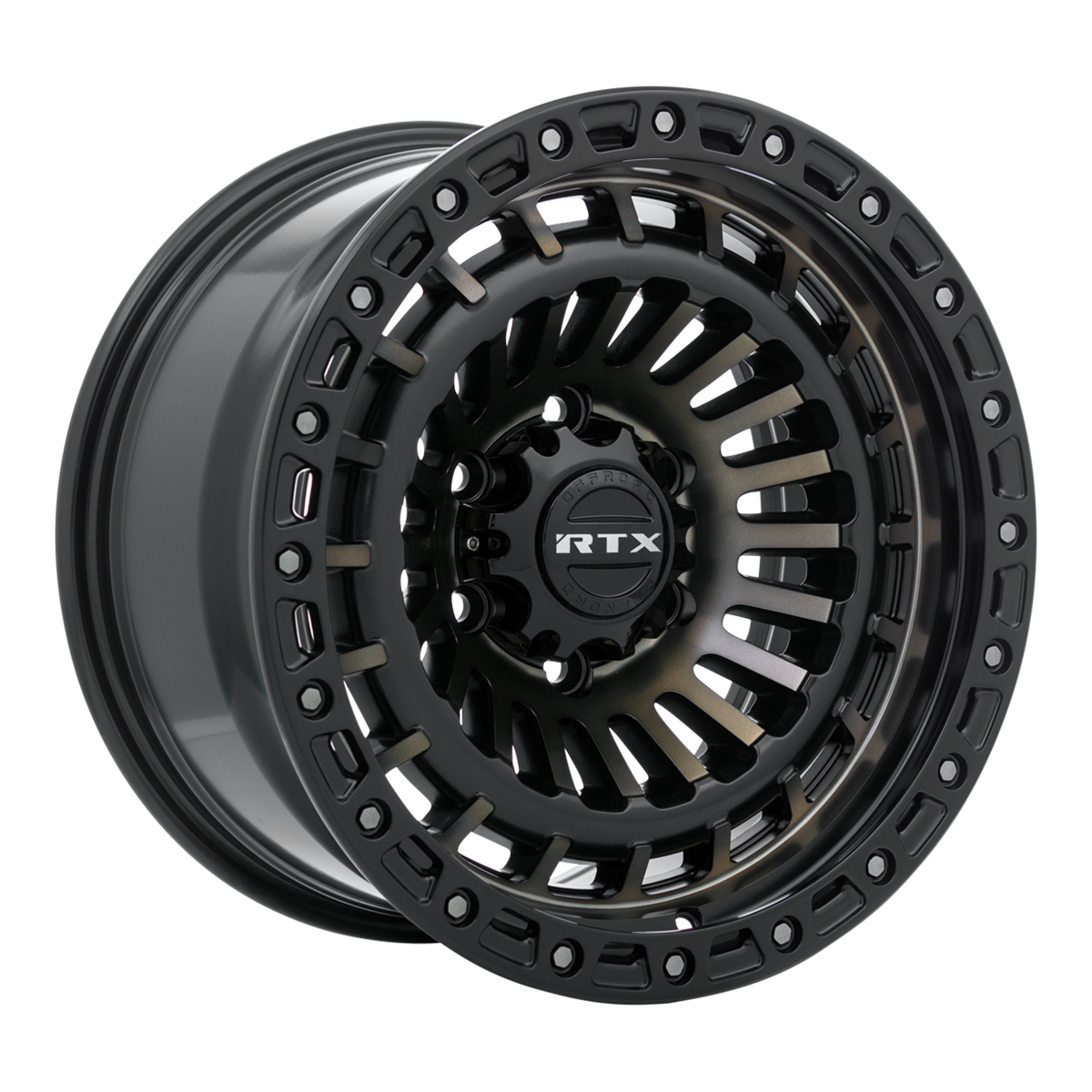 RTX Moab Satin Black Machined Bronze 20x9 0 6x139.7mm 106.1mm - Wheelwiz