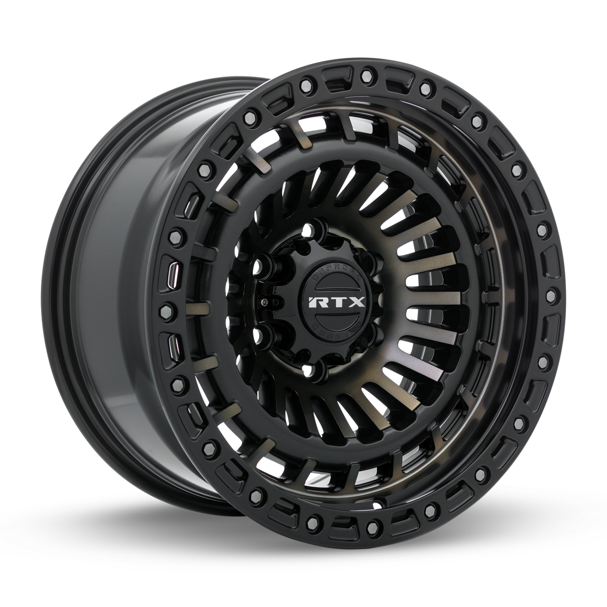 RTX Moab Satin Black Machined Bronze 17x9 -15 5x127mm 71.5mm - Wheelwiz