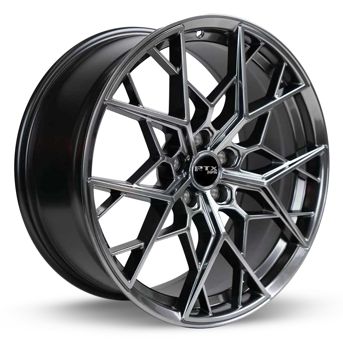 RTX Nova Hyper Black 18x8 +42 5x114.3mm 73.1mm - Wheelwiz