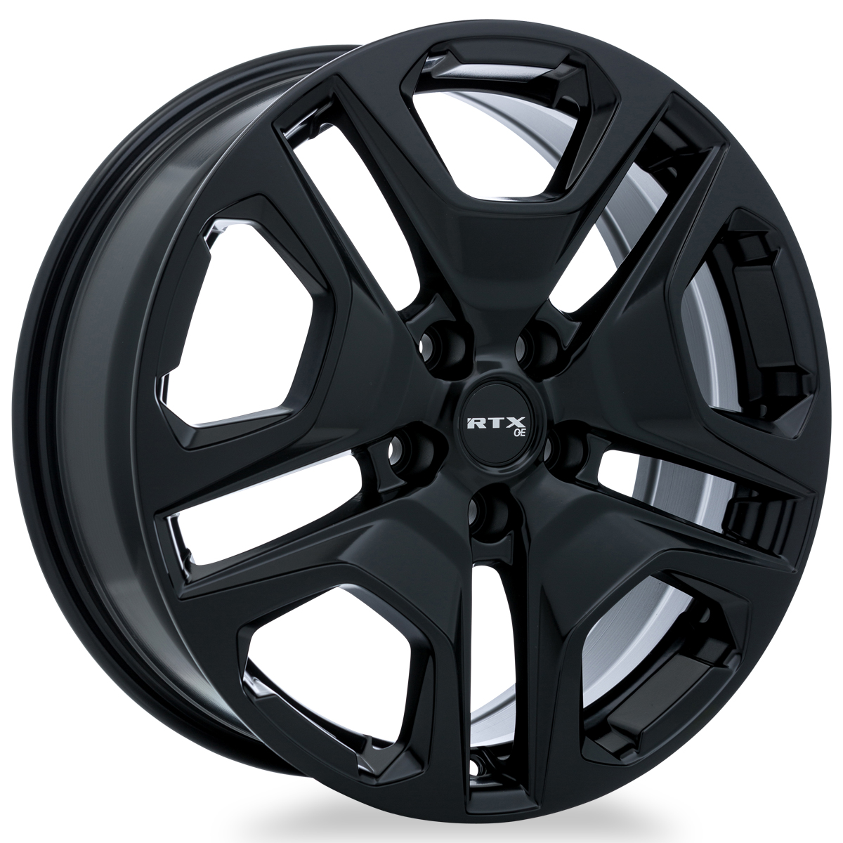 RTX Osaka Satin Black 18x7 +35 5x114.3mm 60.1mm - Wheelwiz