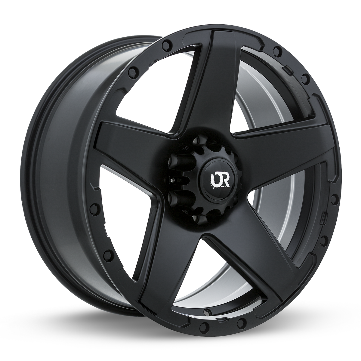 RTX Outlaw Satin Black 17x8 +15 6x120mm 67.1mm - Wheelwiz