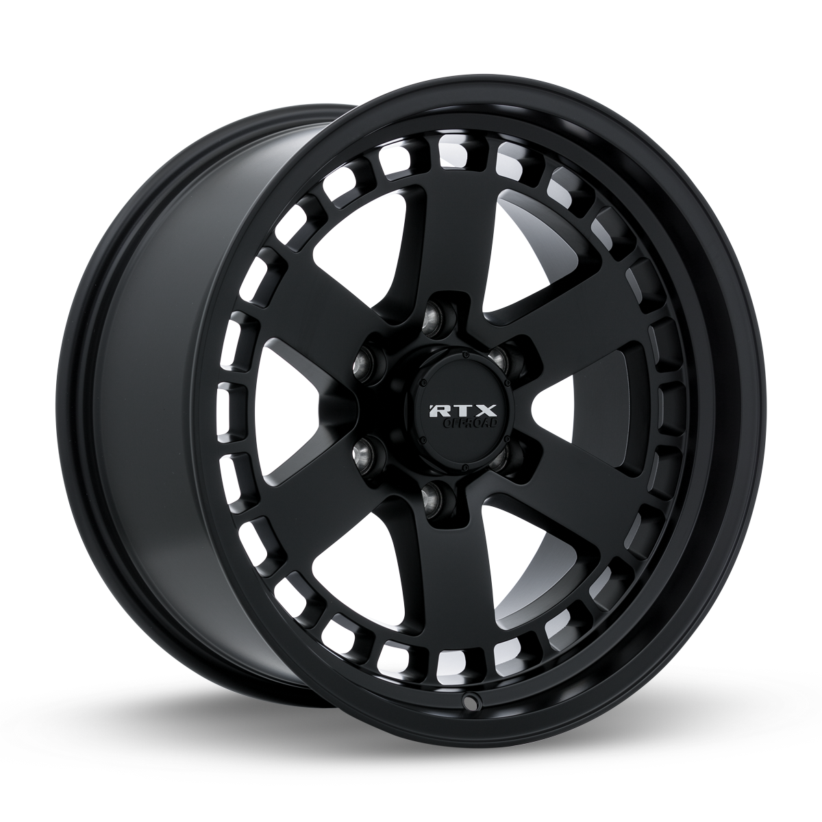 RTX Ozark Satin Black 17x9 0 6x114.3mm 66.1mm - Wheelwiz