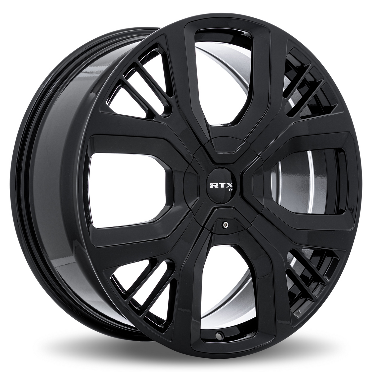 RTX PS01 Gloss Black 20x8 +45 5x108mm 63.4mm