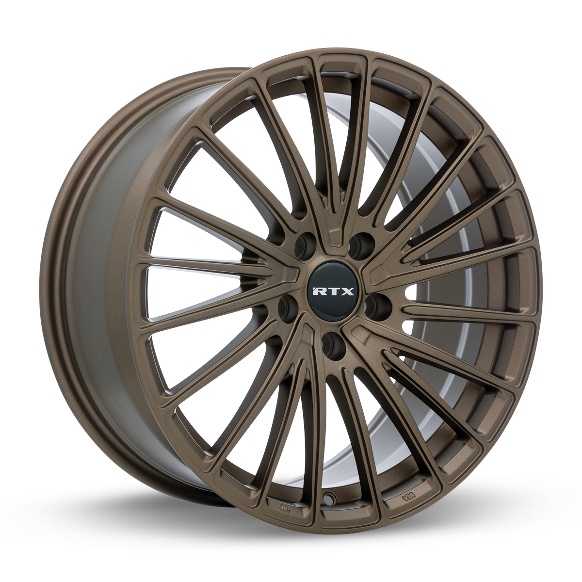 RTX Polar Satin Bronze 17x7.5 +40 5x114.3mm 73.1mm - Wheelwiz