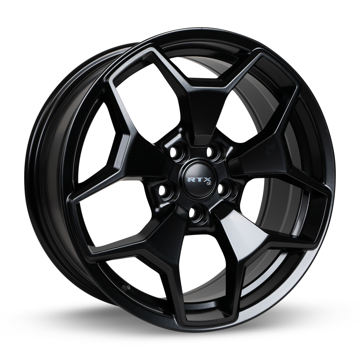 RTX Ranch Satin Black 17x7.5 +35 5x108mm 63.4mm - Wheelwiz