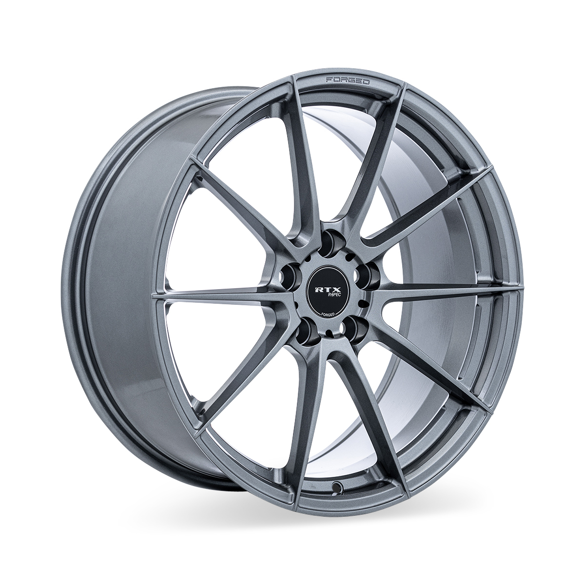 RTX RS03F Gloss Gunmetal 20x8.5 +35 5x114.3mm 64.1mm - Wheelwiz
