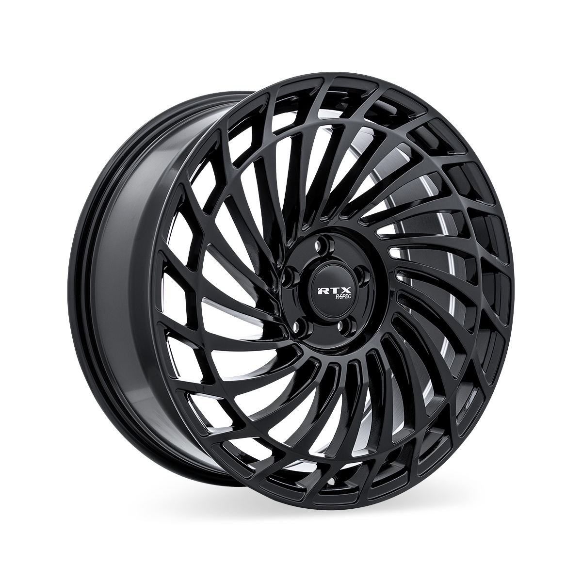RTX RS06 Gloss Black 18x8 +40 5x114.3mm 67.1mm - Wheelwiz