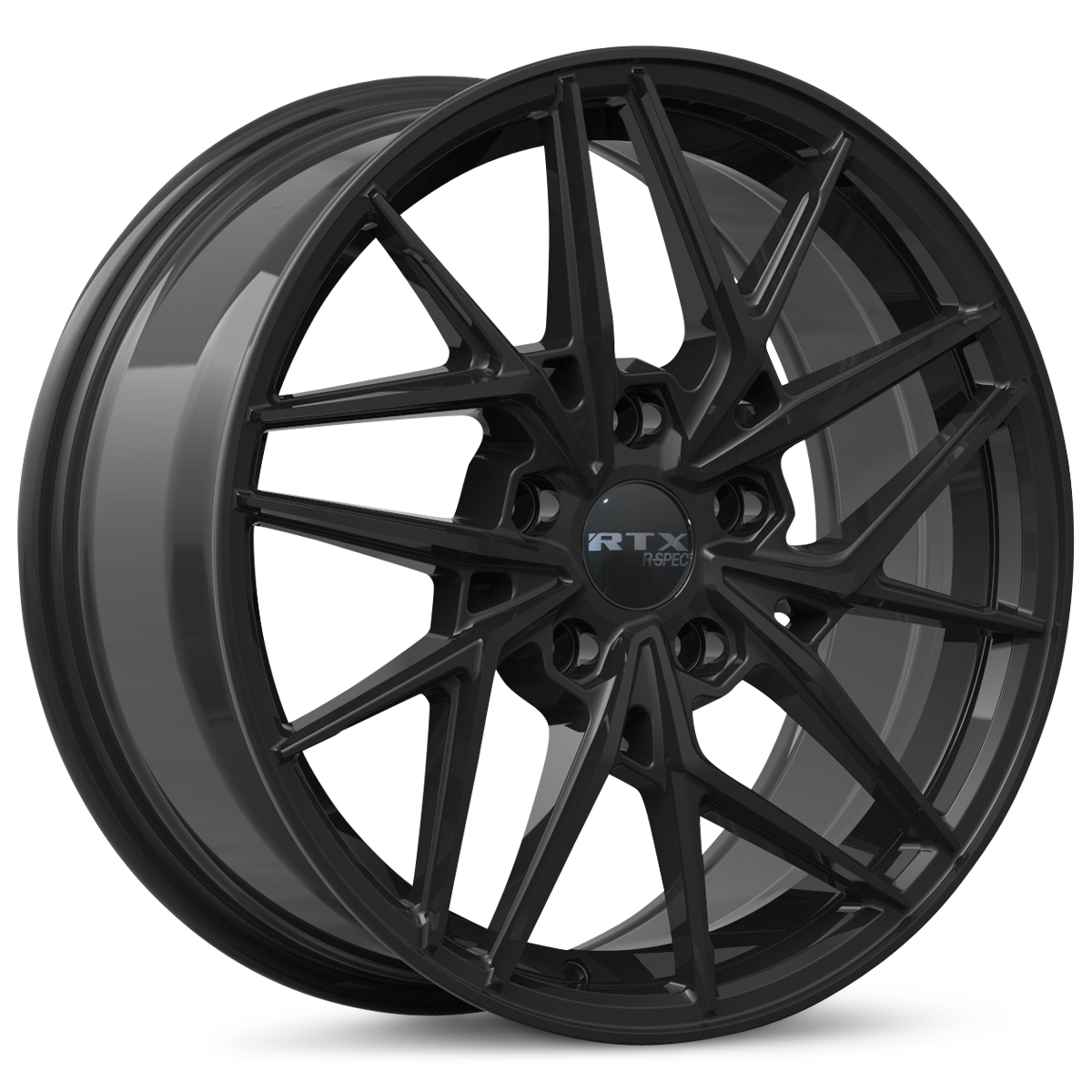 RTX RS11 Gloss Black 18x8 +40 5x108mm 63.4mm