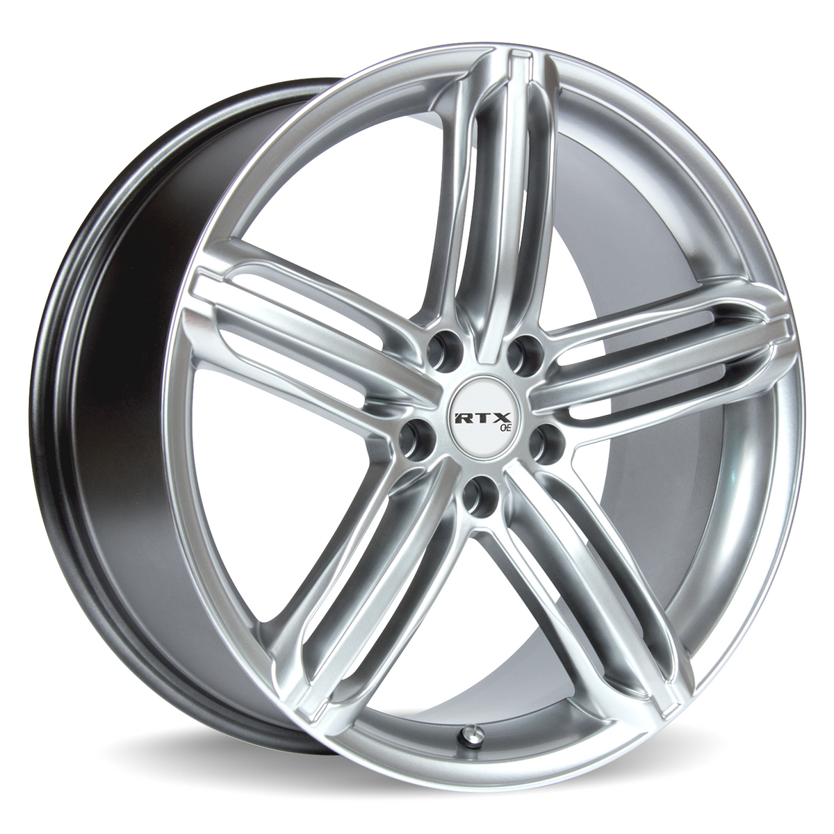 RTX Bavaria II Hyper Silver 18x8 +35 5x112mm 66.6mm - Wheelwiz