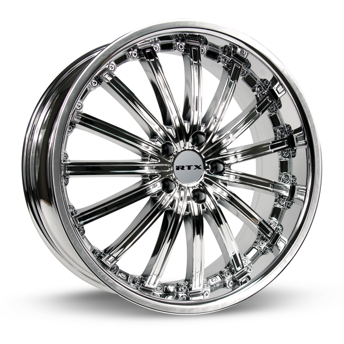 RTX Elite Chrome / Pvd 20x8.5 +38 5x114.3mm 73.1mm - Wheelwiz