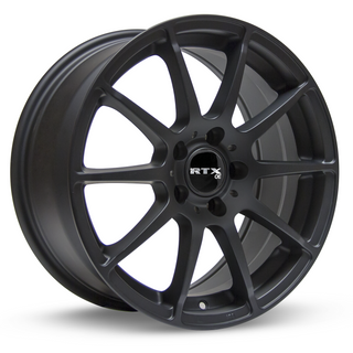 RTX Munich Matte Black 17x8 +45 5x112mm 66.6mm