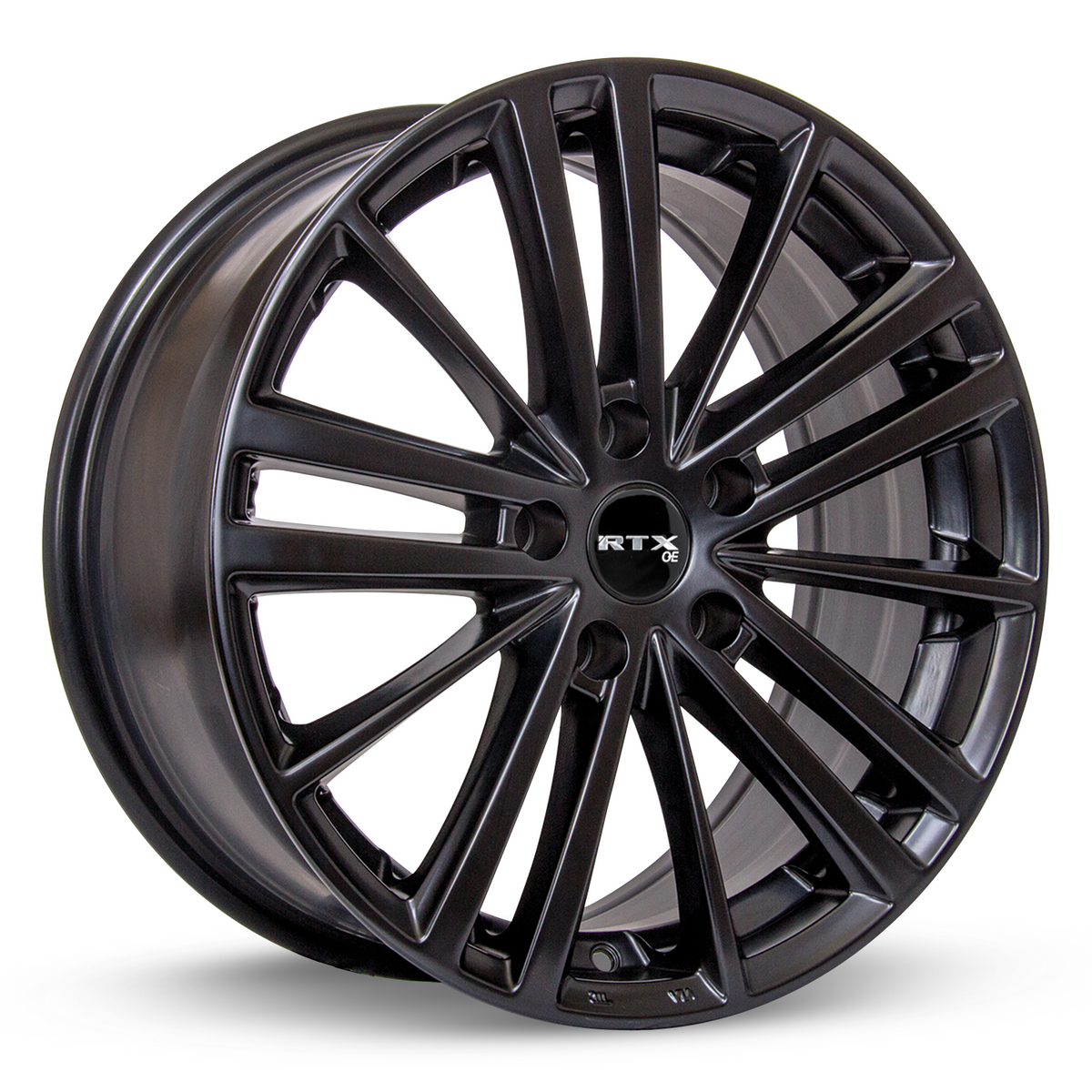 RTX Cosmos Satin Black 17x7.5 +42 5x100mm 56.1mm - Wheelwiz