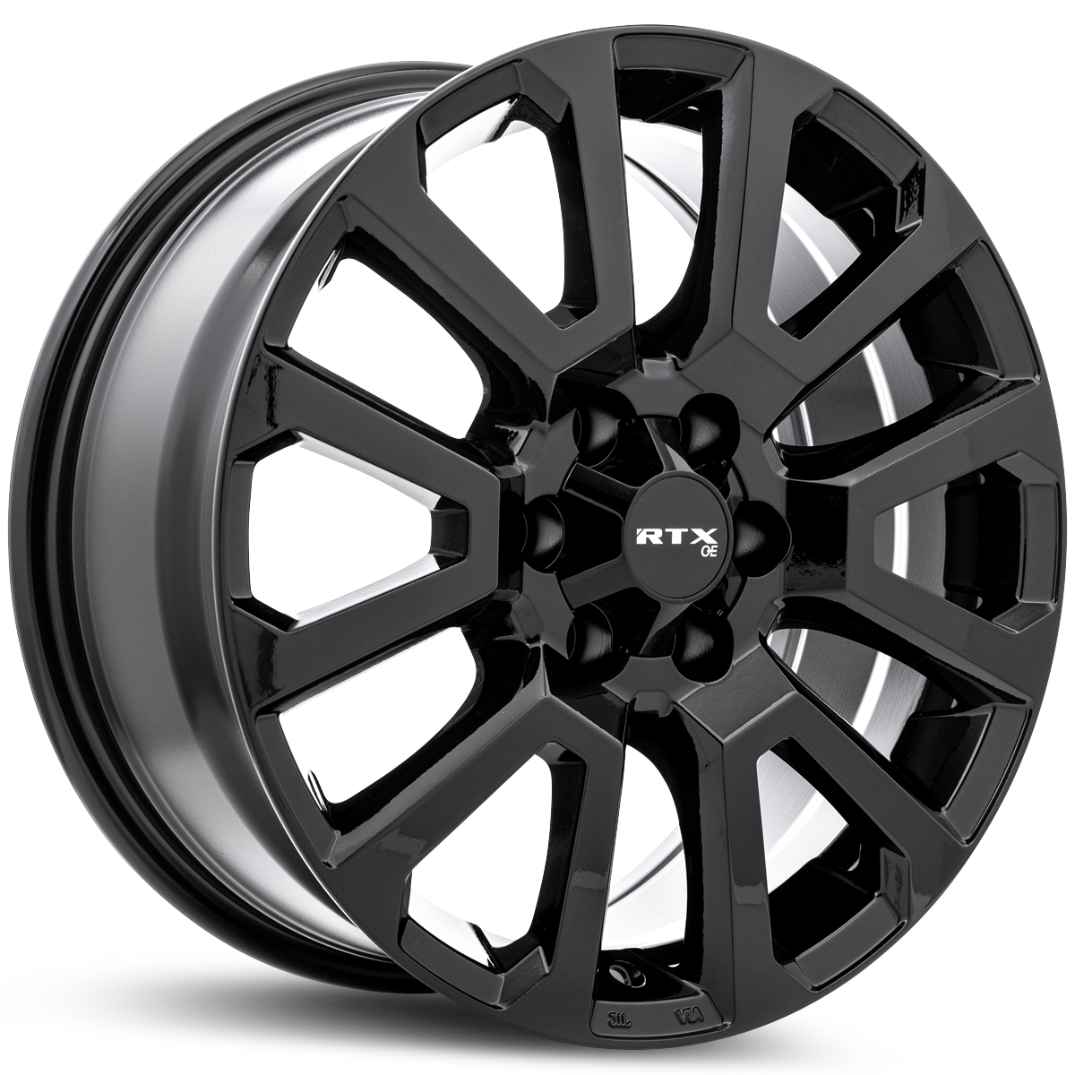 RTX NI01 Gloss Black 17x7.5 +30 6x114.3mm 66.1mm