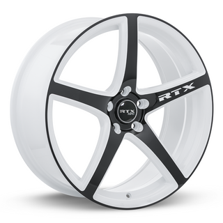 RTX Illusion White And Black 20x8.5 +45 5x114.3mm 73.1mm