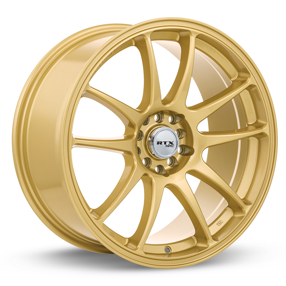 RTX Stag Gold 17x8 +35 5x100|5x114.3mm 73.1mm - Wheelwiz
