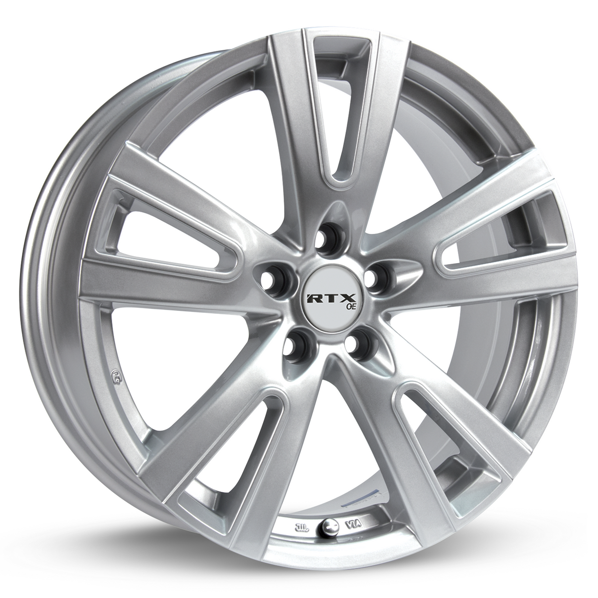 RTX Trek Silver 16x6.5 +39 5x105mm 56.6mm - Wheelwiz