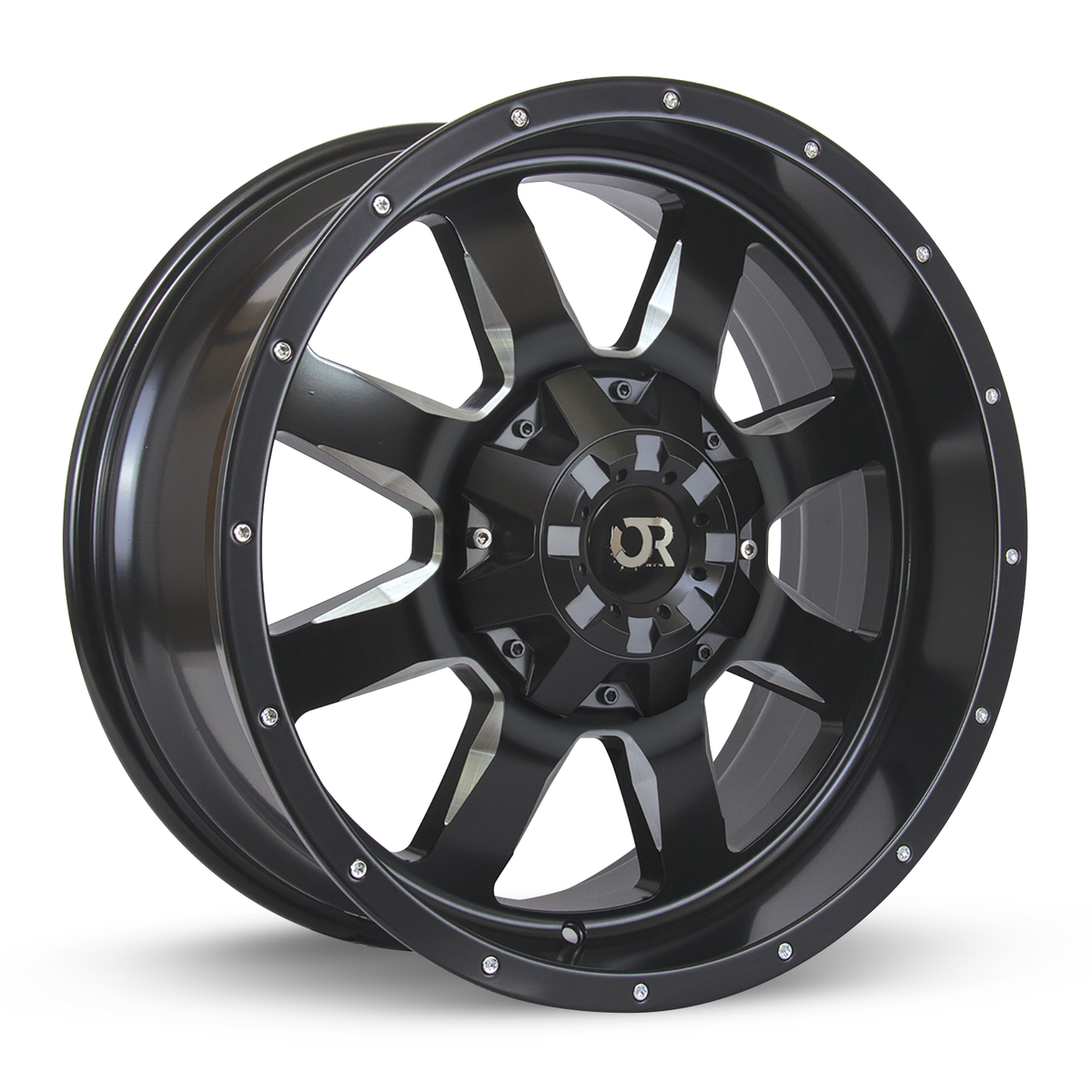 RTX Ridgeline Satin Black Milled 18x9 +15 8x170mm 125mm - Wheelwiz