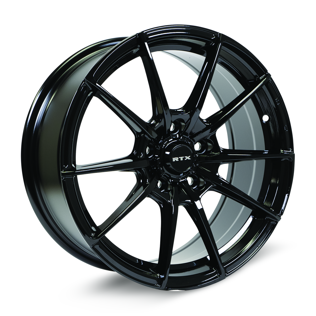 RTX SL01 Gloss Black 18x8 +42 5x114.3mm 73.1mm - Wheelwiz