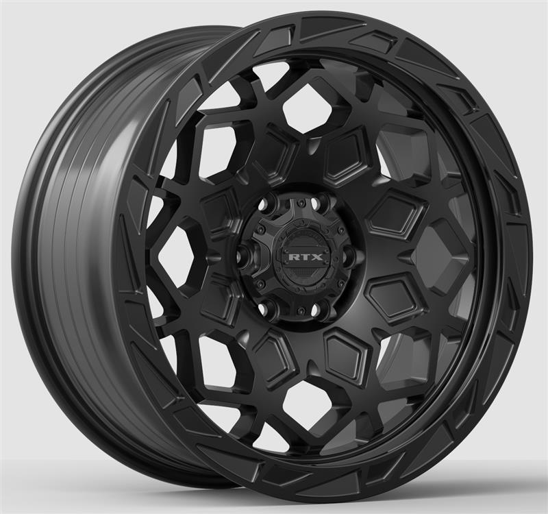 RTX Spade Gloss Black 17x9 -15 5x127mm 71.5mm - Wheelwiz
