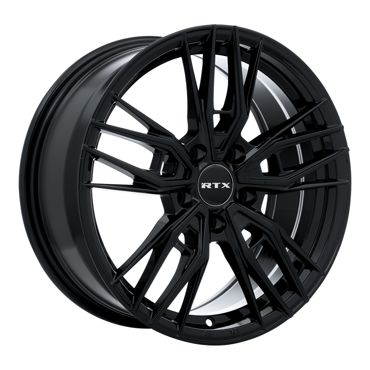RTX Scepter Gloss Black 18x8 +40 5x114.3mm 73.1mm - Wheelwiz