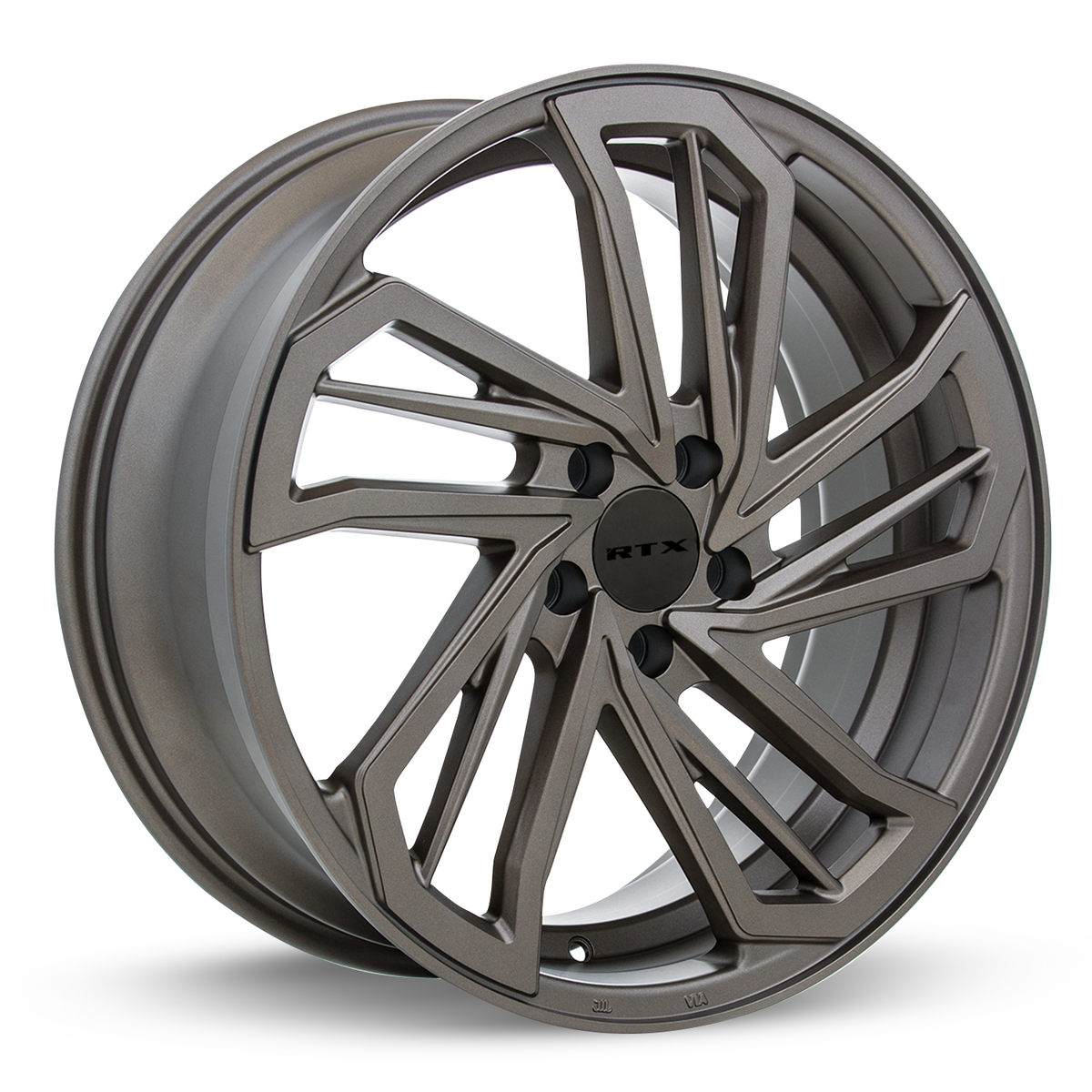 RTX Scimitar Satin Bronze 19x8 +35 5x108mm 63.4mm - Wheelwiz