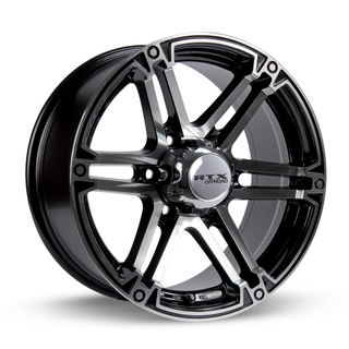 RTX Slate Black Machined 17x8 +25 6x139.7mm 106.1mm