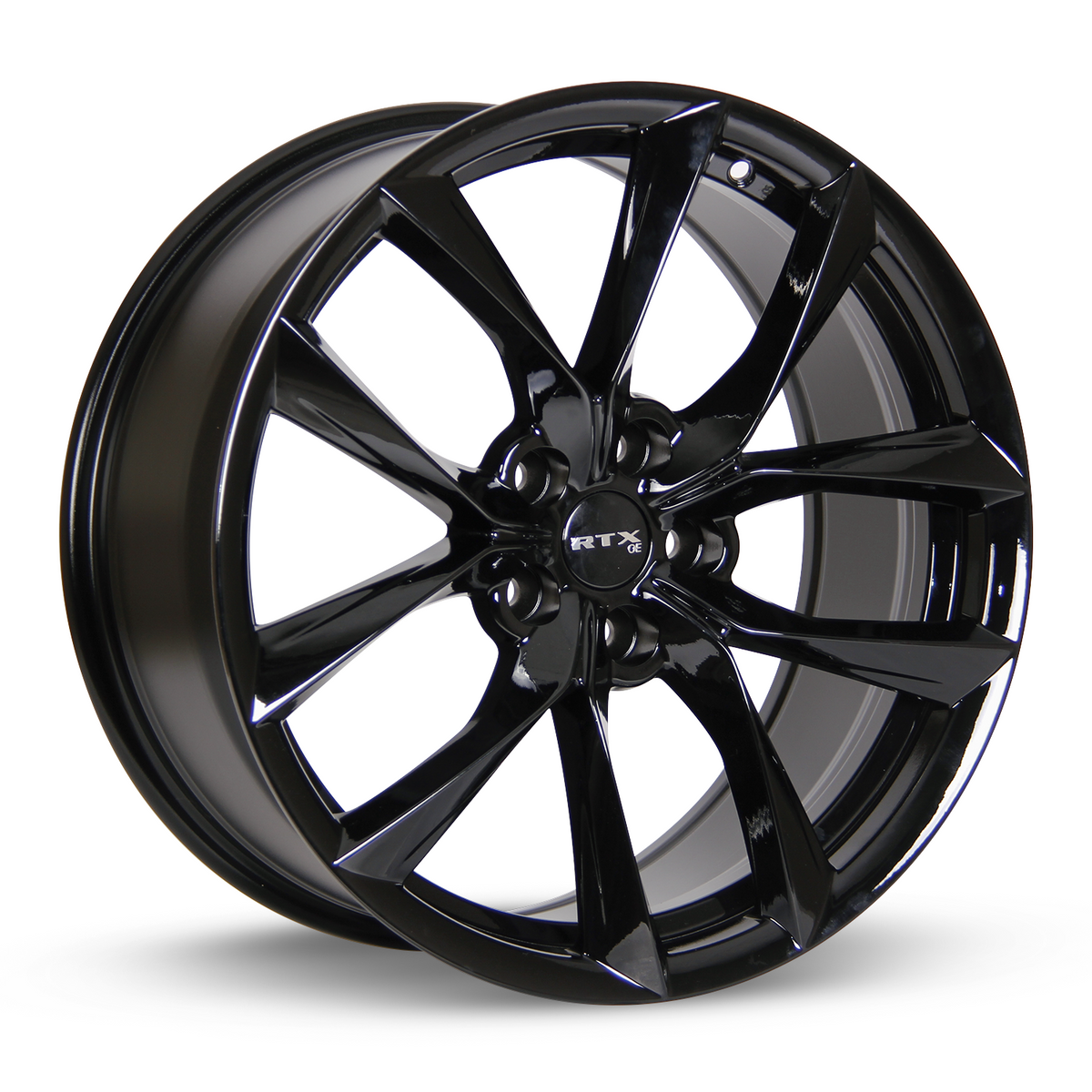 RTX Spider Gloss Black 19x8.5 +35 5x120mm 64.1mm - Wheelwiz
