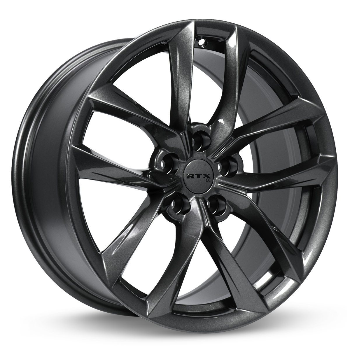 RTX Spider Gunmetal 18x8.5 +35 5x114.3mm 64.1mm - Wheelwiz