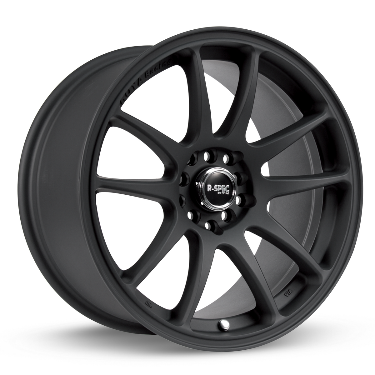 RTX Stag Matte Black 17x9 +38 5x100|5x114.3mm 73.1mm