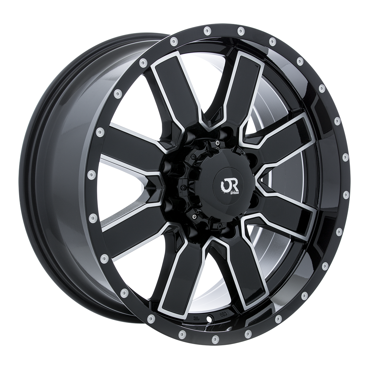 RTX Steppe Black Machined 20x9 +10 6x139.7mm 78.1mm - Wheelwiz