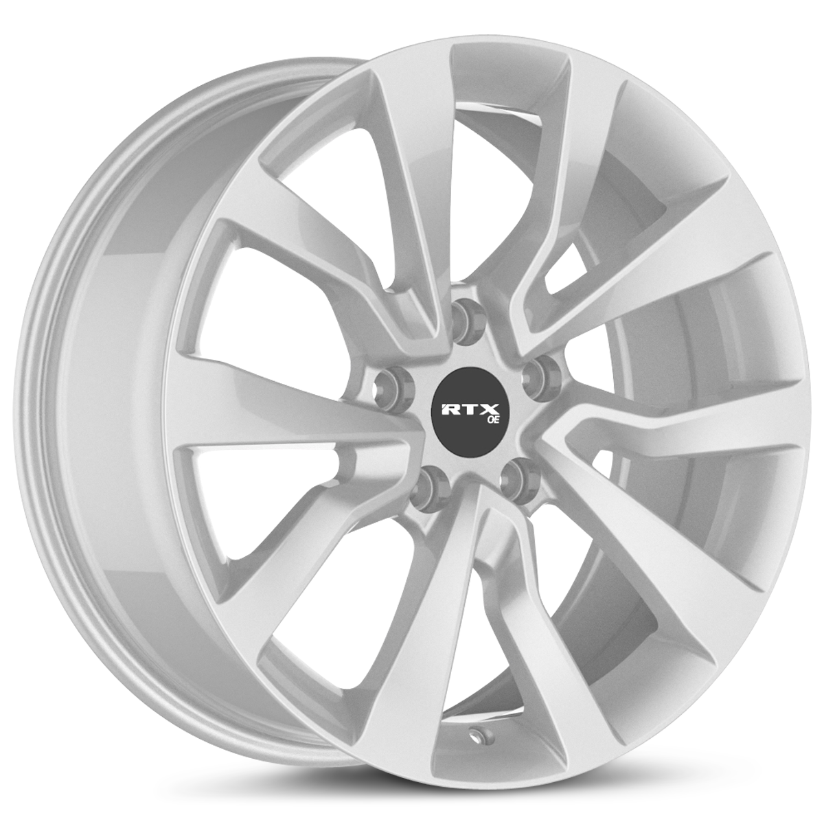 RTX TS04 Hyper Silver 18x8 +35 5x114.3mm 64.1mm